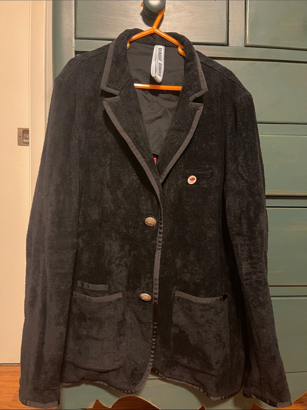 Men's Black Performance Jacket - Soft Fleece Blazer